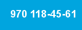 970 118-45-61 970 118-45-61